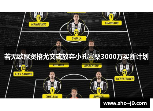 若无欧冠资格尤文或放弃小孔塞桑3000万买断计划